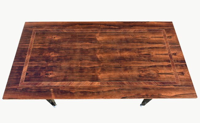 Mid-Century French Rosewood Dining Table-CTD-1228645