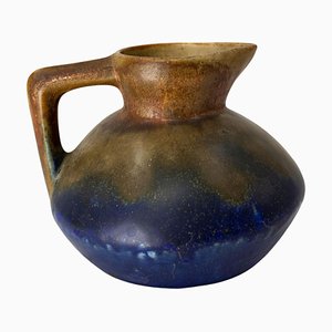 Mid-Century French Sandstone Pitcher by Louis Méténier-RIU-1320880