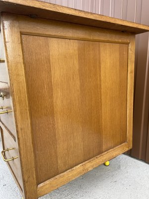 Mid-Century French School Teacher Desk, 1970s-GQM-1718699