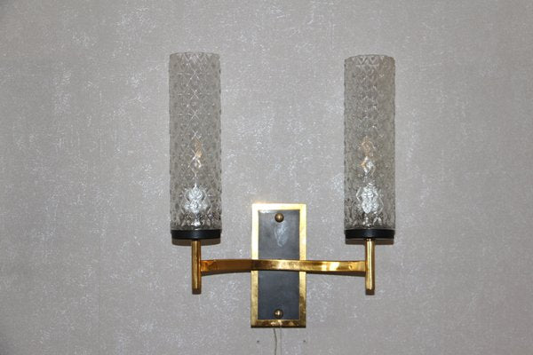 Mid-Century French Sconces, Set of 2-YF-883171