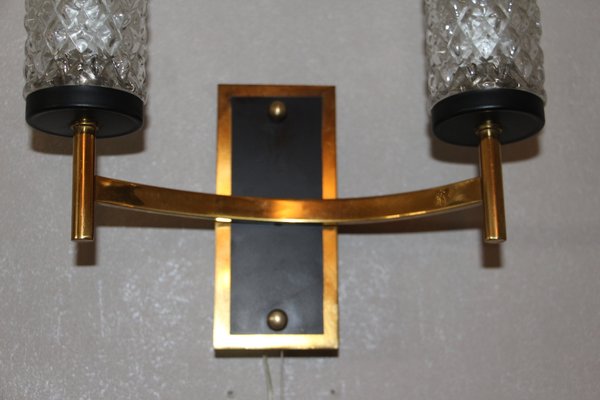 Mid-Century French Sconces, Set of 2-YF-883171