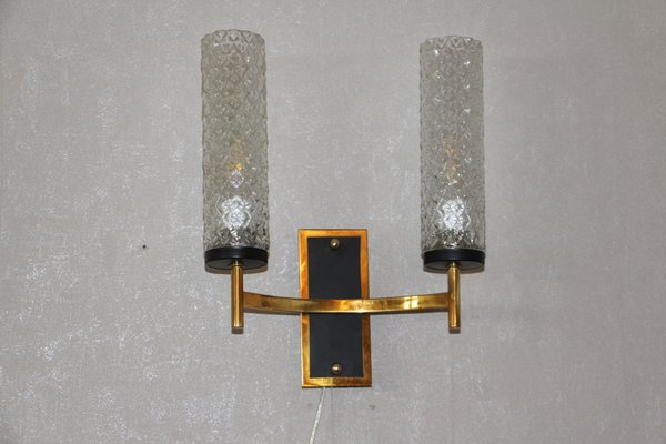 Mid-Century French Sconces, Set of 2-YF-883171