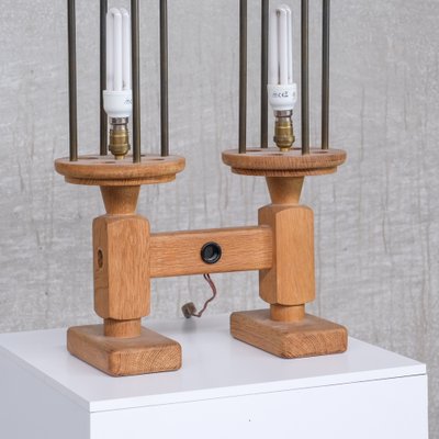 Mid-Century French Table Lamps from Guillerme Et Chambron, Set of 2-JRP-1309946