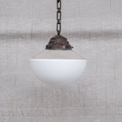 Mid-Century French Two-Tone Pendant Light-JRP-1361120