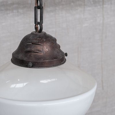 Mid-Century French Two-Tone Pendant Light-JRP-1361120