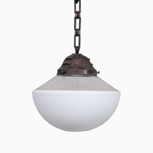 Mid-Century French Two-Tone Pendant Light-JRP-1361120