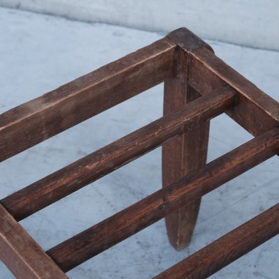 Mid-Century French Wooden Luggage Rack-JRP-1169492