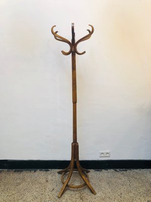 Mid-Century French Wooden Rack from Baumann, 1960s-RZY-618250