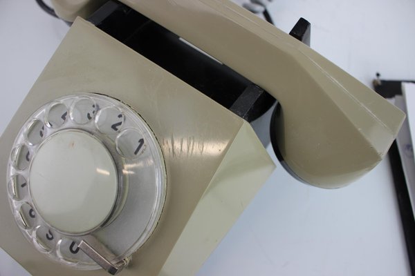 Mid-Century Functional Tesla AS20 Phone, Czechoslovakia, 1979-TZ-1815761