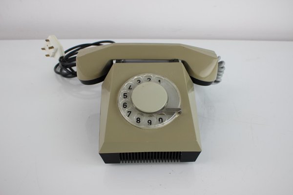 Mid-Century Functional Tesla AS20 Phone, Czechoslovakia, 1979-TZ-1815761