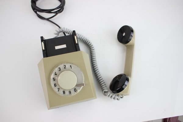 Mid-Century Functional Tesla AS20 Phone, Czechoslovakia, 1979-TZ-1815761