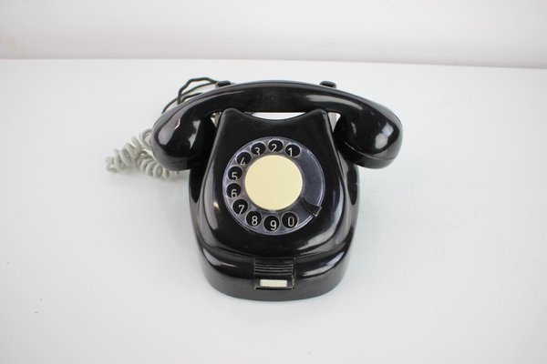 Mid-Century Functional Tesla Phone, Czechoslovakia, 1960s-TZ-1815762