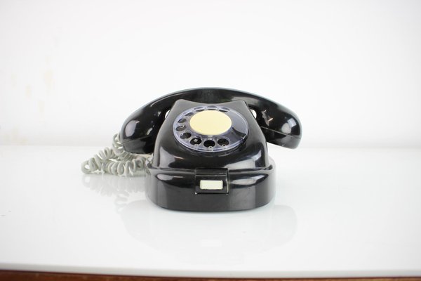 Mid-Century Functional Tesla Phone, Czechoslovakia, 1960s-TZ-1815762