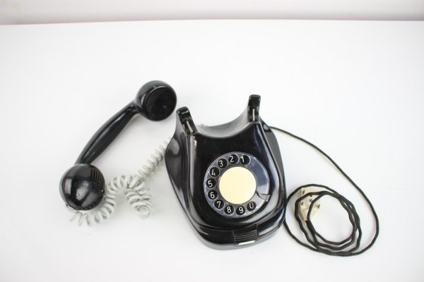 Mid-Century Functional Tesla Phone, Czechoslovakia, 1960s-TZ-1815762