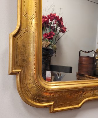 Mid-Century Garibaldino Mirror, Lombardo, Italy-NUC-1756512