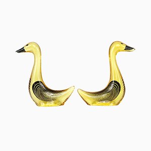 Mid-Century Geese in Acrylic Glass by Abraham Palatnik, Set of 2-RY-885188