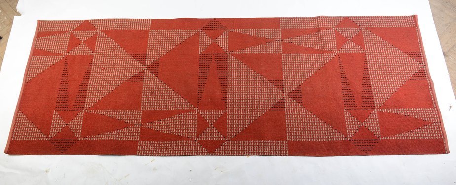 Mid-Century Geometric Rug, 1960s-VHD-1359882