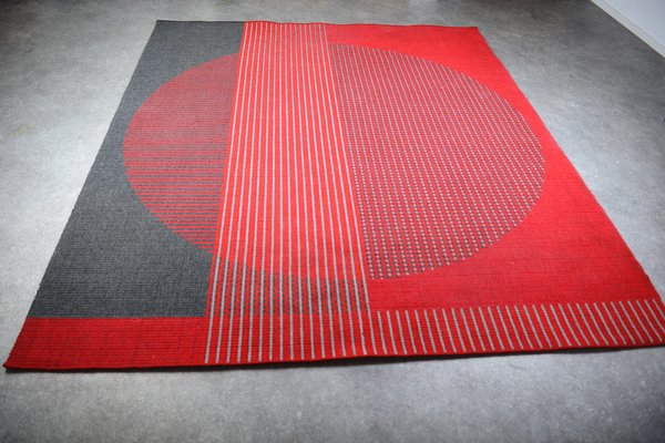 Mid-Century Geometric Rug from Krásná Jizba, 1960s-VHD-712692