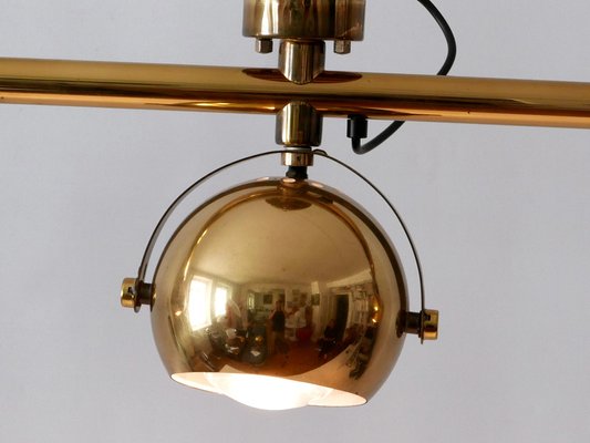 Mid-Century German 3 Flamed Ceiling Lamp or Spots by Sische, 1960s-WPT-1297224