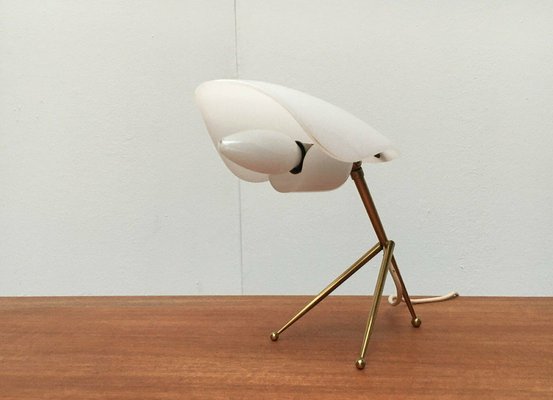 Mid-Century German Acryl and Brass Tripod Table Lamp from Cosack, 1960s, Set of 2-UAH-2036172