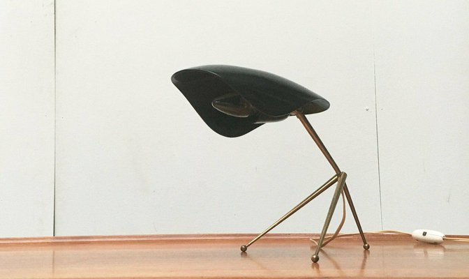 Mid-Century German Acryl and Brass Tripod Table Lamp from Cosack, 1960s, Set of 2-UAH-2036175