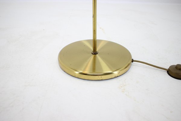 Mid-Century German Adjustable Brass Floor Lamp, 1980s-TZ-711741