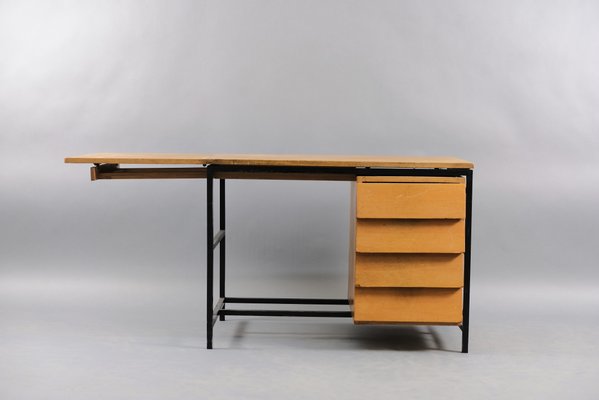 Mid-Century German Architects Folding Desk, 1960s-CIP-595724