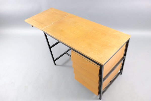 Mid-Century German Architects Folding Desk, 1960s-CIP-595724