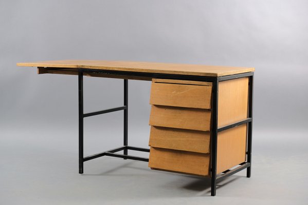 Mid-Century German Architects Folding Desk, 1960s-CIP-595724