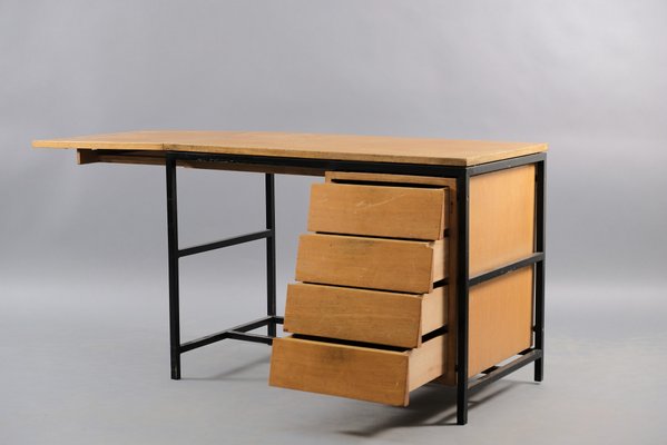 Mid-Century German Architects Folding Desk, 1960s-CIP-595724