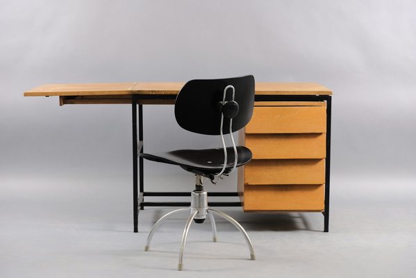 Mid-Century German Architects Folding Desk, 1960s-CIP-595724