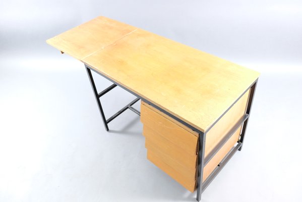 Mid-Century German Architects Folding Desk, 1960s-CIP-595724