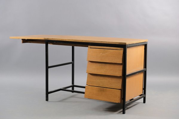 Mid-Century German Architects Folding Desk, 1960s-CIP-595724