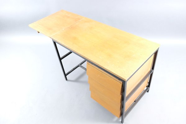 Mid-Century German Architects Folding Desk, 1960s-CIP-595724