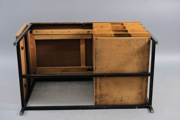 Mid-Century German Architects Folding Desk, 1960s-CIP-595724