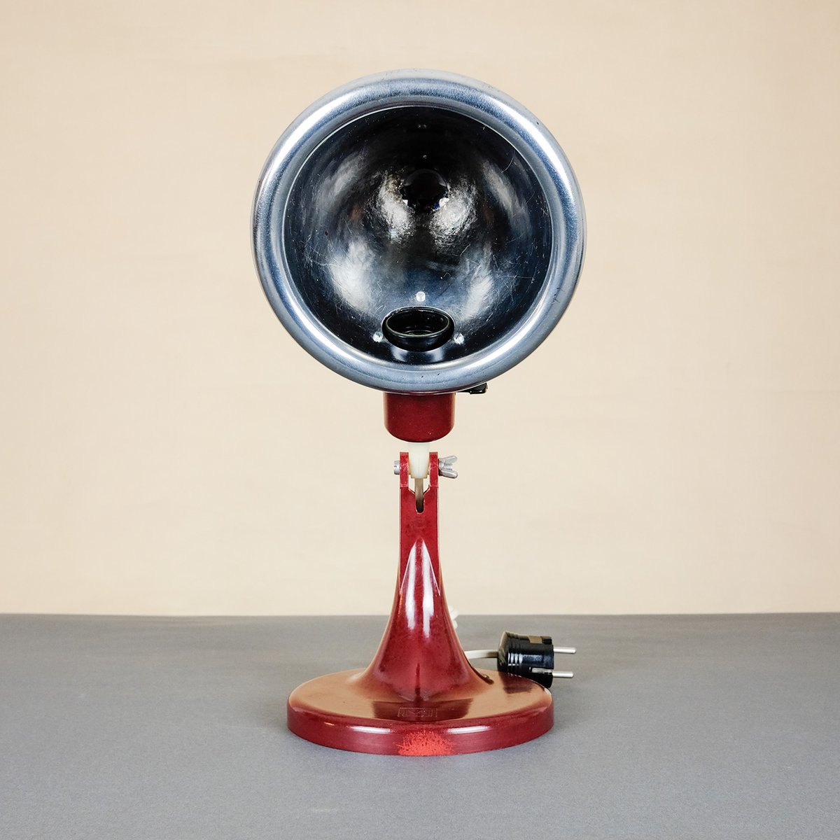 Mid-Century German Bakelite Table Lamp with Case from PGH Elektro, 1960s