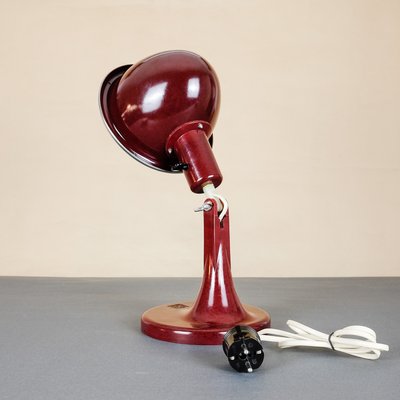 Mid-Century German Bakelite Table Lamp with Case from PGH Elektro, 1960s-YGX-747277