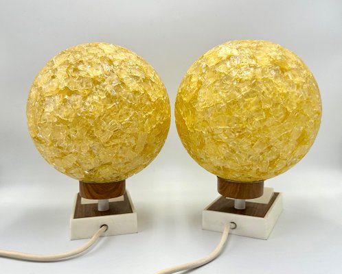 Mid-Century German Bedside Table Lamps, 1960s, Set of 2-ZCY-1740641