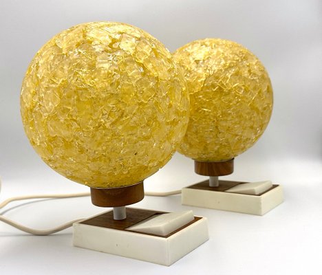 Mid-Century German Bedside Table Lamps, 1960s, Set of 2-ZCY-1740641