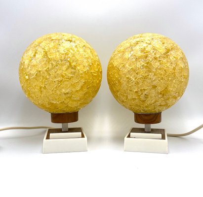 Mid-Century German Bedside Table Lamps, 1960s, Set of 2-ZCY-1740641