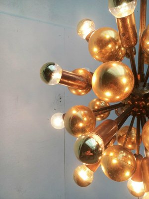 Mid-Century German Brass Atomic Ceiling Pendant Lamp by Dorothee Becker for Cosack, 1970s-UAH-1799619