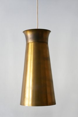 Mid-Century German Brass Pendant Lamp, 1950s-WPT-563864