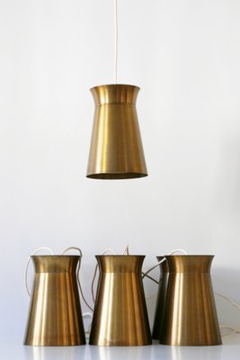 Mid-Century German Brass Pendant Lamp, 1950s-WPT-563862