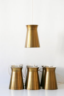 Mid-Century German Brass Pendant Lamp, 1950s-WPT-563862