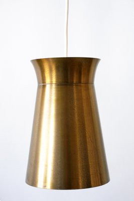 Mid-Century German Brass Pendant Lamp, 1950s-WPT-563862