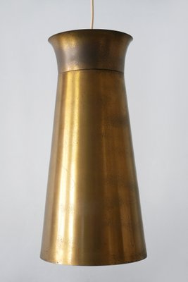 Mid-Century German Brass Pendant Lamp, 1950s-WPT-563864