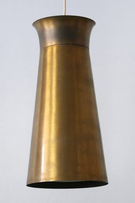 Mid-Century German Brass Pendant Lamp, 1950s-WPT-563864