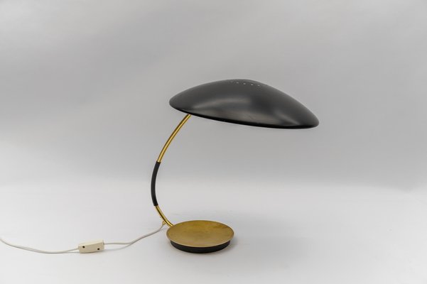 Mid-Century German Brass Table Lamp by Kaiser Leuchten, 1950s-KQB-1722181