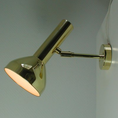 Mid-Century German Brass Wall Light Sconce from Cosack, 1960s-OE-897844