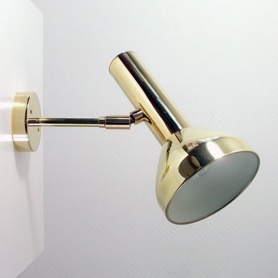 Mid-Century German Brass Wall Light Sconce from Cosack, 1960s-OE-897844